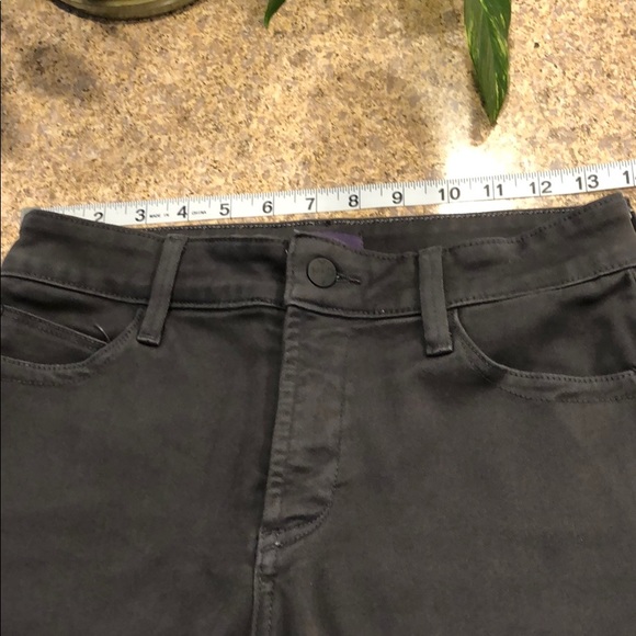 NYDJ Jeans Legging Gray Size 6 Black 6/40 - Picture 9 of 15